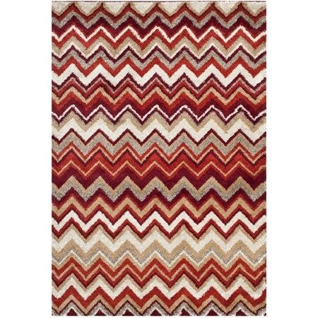 Safavieh 8 x 10 ft. Large Rectangle Casual Tahoe Beige and Terracotta Area Rug TAH477B-8